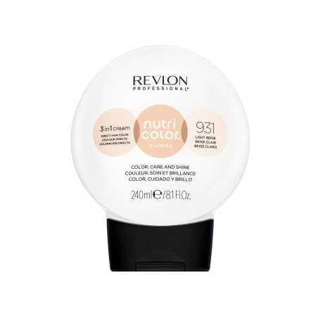 Revlon Professional Nutri Color Filters 3in1 Cream 931 Light Beige 240 ml