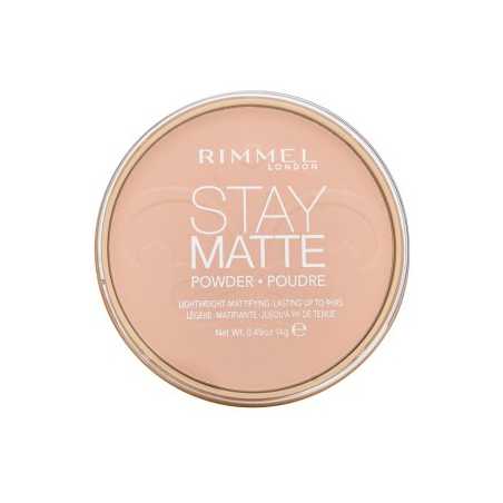 Rimmel London Stay Matte Long Lasting Pressed Powder 002 Pink Blossom 14 g