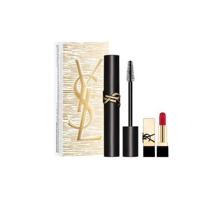 Yves Saint Laurent Lash Clash Mascara + Mini Rossetto Rouge Pour Couture 9 ml + 1,3 g