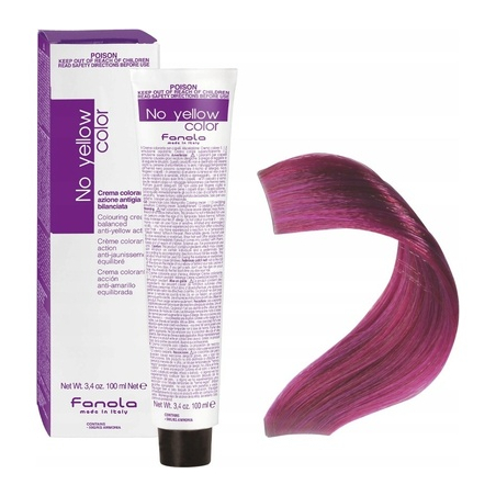 Fanola No Yellow Toner Colouring Cream Violet 100 ml