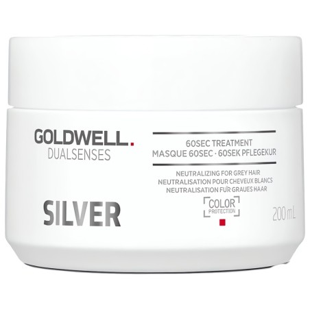 Maska pro blond a šedivé vlasy Silver (60sec Treatment) Goldwell - 200 ml