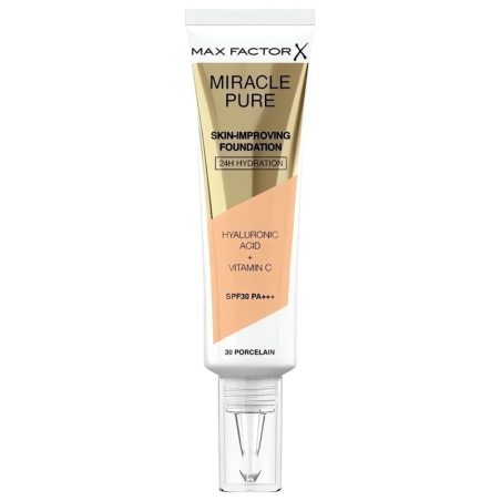 Hydratační make-up Miracle Pure (Skin-Improving Foundation) Max Factor / Odstín: 33 Crystal Beige - 30 ml