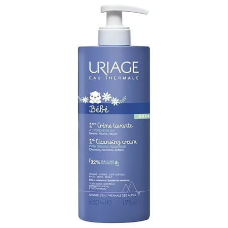 Dětský mycí krém Bebe (1st Cleansing Cream) Uriage - 500 ml