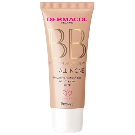 BB hyaluronový krém All in One SPF 30 (Hyaluronic Cream) Dermacol / Odstín: Bronze - 30 ml