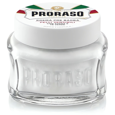 Krém před a po holení pro citlivou pokožku Zelený čaj Proraso - 100 ml