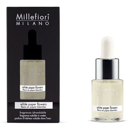 Aroma olej Květiny z bilého papíru Millefiori Milano - 15 ml