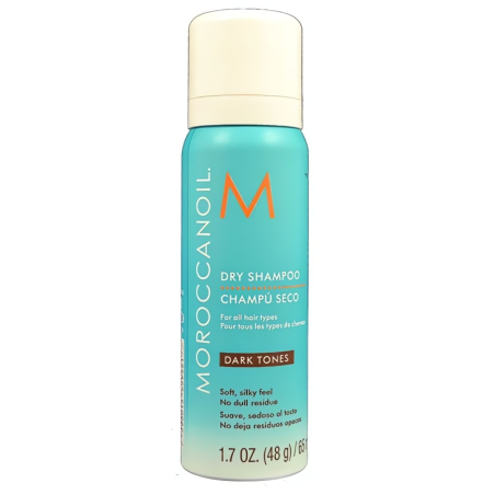 Suchý šampon na vlasy s arganovým olejem (Dry Shampoo) Moroccanoil / Odstín: Dark Tones - 62 ml