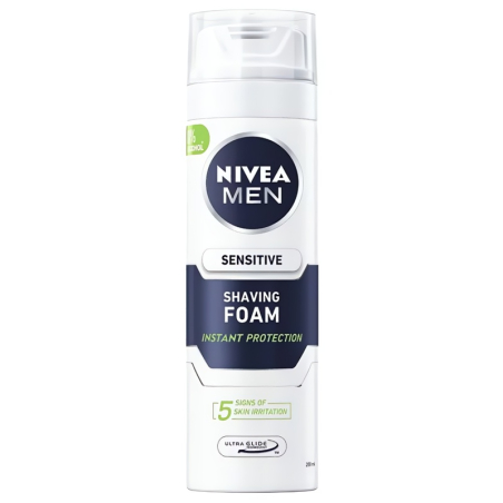 Pěna na holení Sensitive Nivea - 200 ml