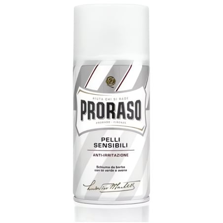 Cestovní pěna na holení pro citlivou pokožku White Zelený čaj (Shaving Foam) 50&nbsp;ml Proraso - 50 ml