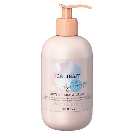 Bezoplachový krém proti lámavosti vlasů Ice Cream Age Therapy (Leave-in Anti Breakage Cream) Inebrya - 150 ml