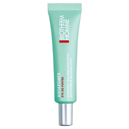 Pečující oční krém gel Aquapower (Eye De-Puffer) Biotherm - 15 ml