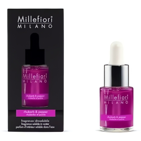 Aroma olej Rebarbora a pepř Millefiori Milano - 15 ml