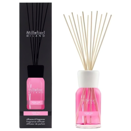 Aroma difuzér Natural Liči a růže Millefiori Milano - 500 ml