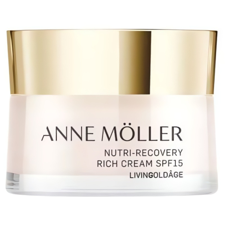 Denní vyživující pleťový krém SPF 15 Livingoldâge (Nutri-Recovery Rich Cream) Anne Möller - 50 ml