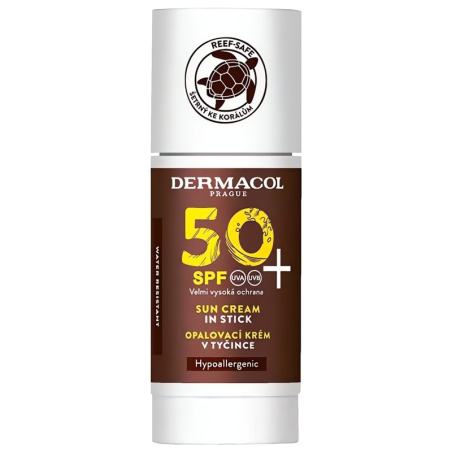 Voděodolný opalovací krém v tyčince SPF 50+ (Sun Cream in Stick) Dermacol - 24 g