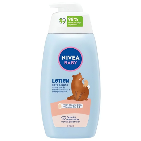 Lehké tělové mléko Baby (Lotion) Nivea - 500 ml