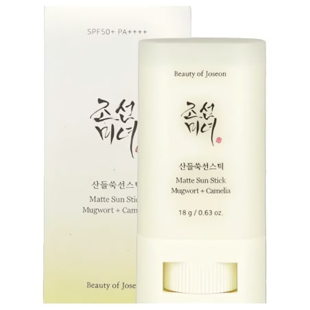 Ochranná matující tyčinka SPF 50 Mugwort + Camilia (Matte Sun Stick) Beauty of Joseon - 18 g
