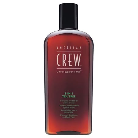 Šampon s tea tree 3v1 (Shampoo, Conditioner & Body Wash) American Crew - 450 ml