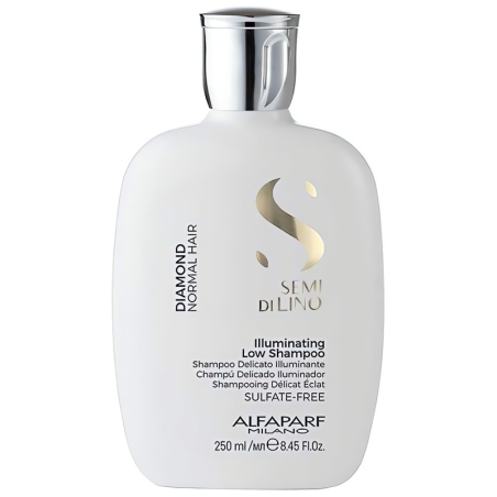 Rozjasňující šampon pro normální vlasy Semi di Lino Diamond (Illuminating Low Shampoo) Alfaparf Milano - 1000 ml