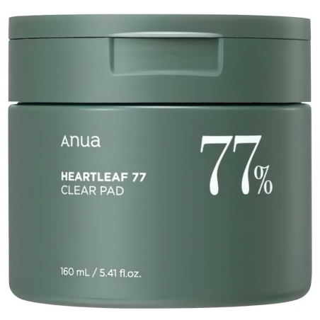 Tonizační tampony pro problematickou pleť Heartleaf 77 (Clear Pad) Anua - 160 ml