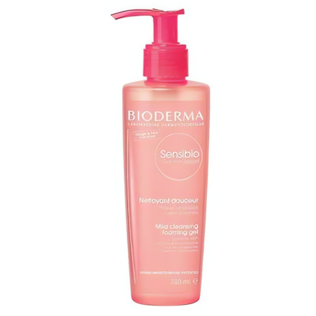 Čisticí pěnivý gel pro citlivou pleť Sensibio Gel Moussant (Mild Cleansing Foaming Gel) Bioderma - 500 ml