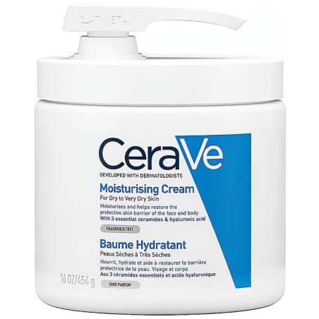 Hydratační krém pro suchou a velmi suchou pokožku (Moisturizing Cream) CeraVe - 454 g