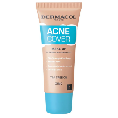 Make-up na problematickou pleť AcneCover Dermacol / Odstín: 3 - 30 ml