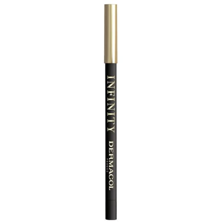 Voděodolná tužka na oči Infinity (20 H Waterproof Eye Pencil) Dermacol / Odstín: 01 - 1,32 g