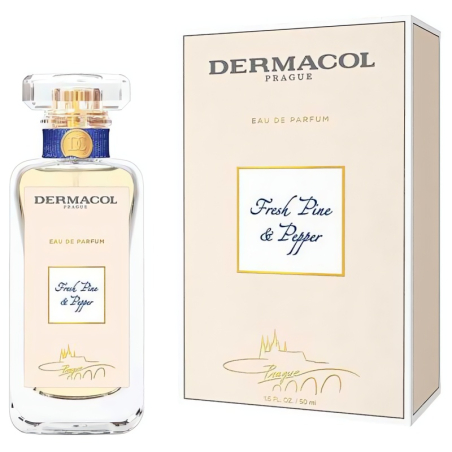 Parfémovaná voda pro muže s vůní borovice a růžového pepře Fresh Pine and Pepper EDP Dermacol - 50 ml