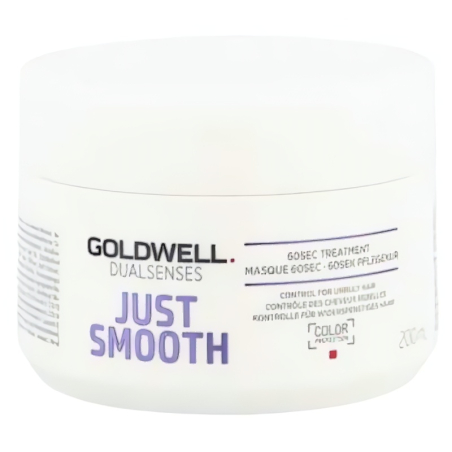 Uhlazující maska na nepoddajné vlasy Dualsenses Just Smooth (60 SEC Treatment Mask) Goldwell - 500 ml