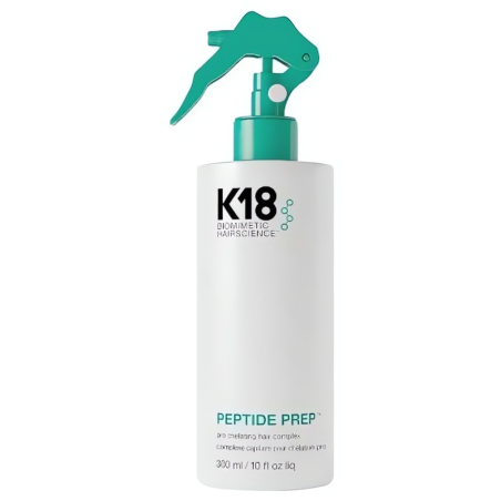 Sprej pro odstranění kovů a minerálů z vlasů Peptide Prep (Pro Chelating Hair Complex) K18 - 300 ml
