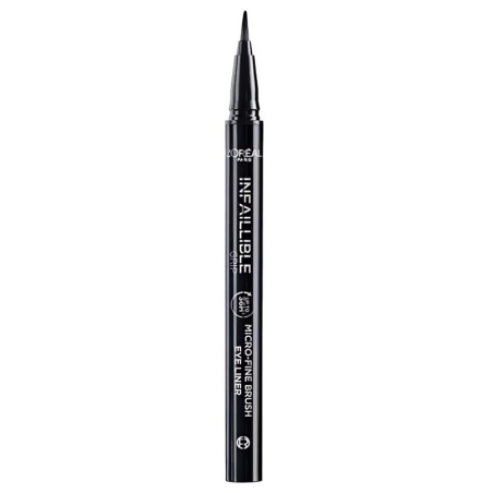Oční linky Infaillible Grip (36h Micro-Fine Liner) L'Oréal Paris / Odstín: 01 Obsidian Black - 0,4 g