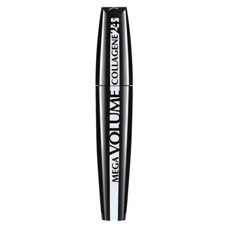 Řasenka pro ultra objem MEGA Volume Collagene 24H L'Oréal Paris / Odstín: Extra Black - 10,7 ml