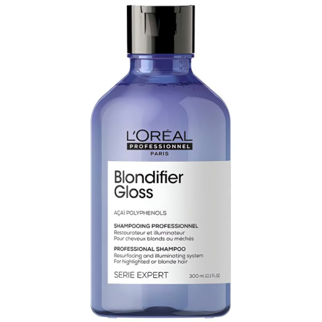 Regenerační a rozjasňující šampon pro blond vlasy Série Expert Blondifier (Gloss Shampoo) L'Oréal Professionnel - 300 ml