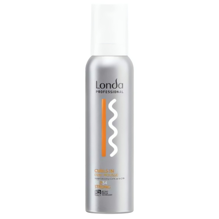 Pěnové tužidlo pro kudrnaté a vlnité vlasy Curls In (Curl Mousse) Londa Professional - 200 ml