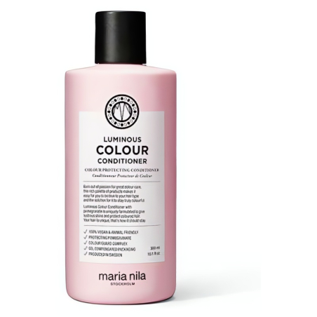 Rozjasňující a posilující kondicionér pro barvené vlasy bez sulfátů a parabenů Luminous Colour Maria Nila - 300 ml