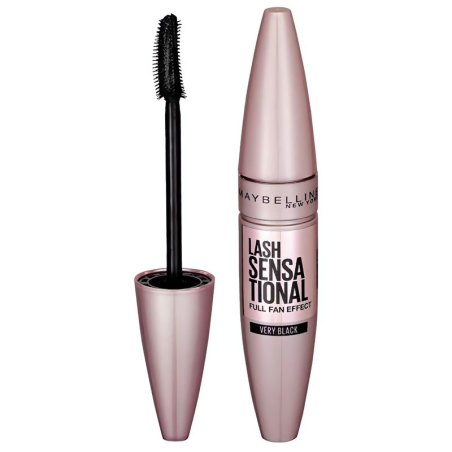 Řasenka pro dlouhé a plné řasy (Lash Sensational Mascara) Maybelline / Odstín: Black - 9,5 ml