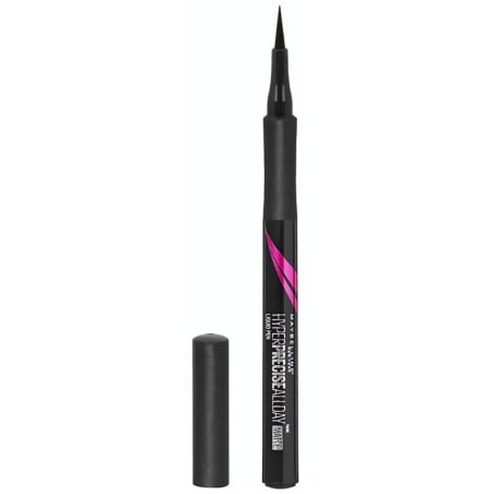 Voděodolná oční linka ve fixu Hyper Precise All Day (Liquid Pen) Maybelline / Odstín: Matte Black - 1 ml