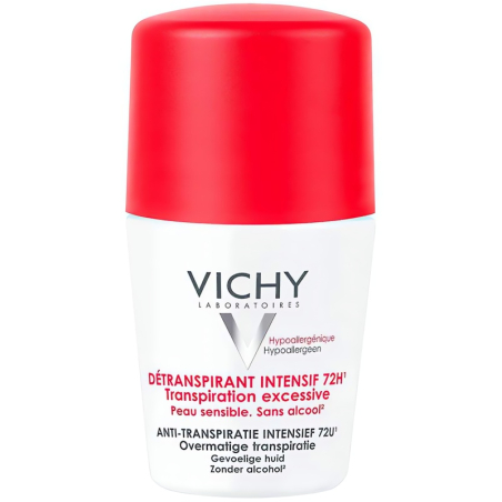 Antiperspirant roll-on proti nadměrnému pocení (Stress Resist 72H) Vichy - 50 ml