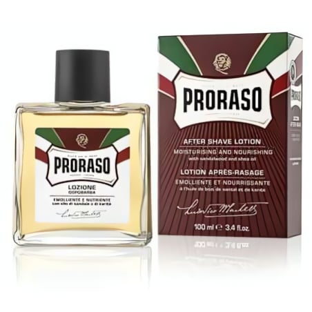 Vyživující voda po holení se santalovým dřevem Sandalwood (After Shave Lotion) Proraso - 100 ml