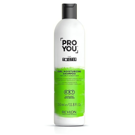 Hydratační šampon pro kudrnaté a vlnité vlasy Pro You The Twister (Curl Moisturizing Shampoo) Revlon Professional - 350 ml
