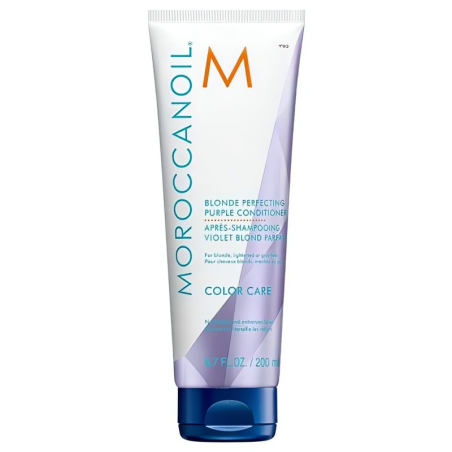 Kondicionér neutralizující žluté tóny vlasů Color Care (Blonde Perfecting Purple Conditioner) Moroccanoil - 70 ml