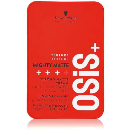 Silný matující krém na vlasy OSiS Mighty Matte (Strong Matte Cream) Schwarzkopf Professional - 100 ml