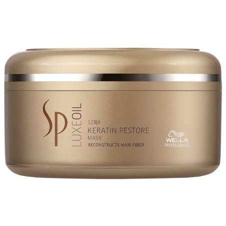 Luxusní maska pro poškozené vlasy LuxeOil Wella Professionals - 150 ml