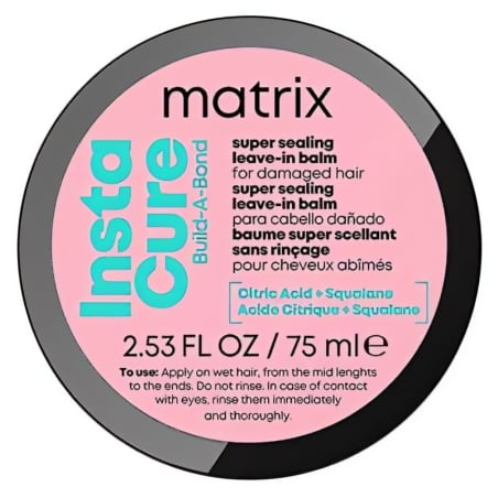 Obnovující balzám pro poškozené vlasy Instacure Build a Bond (Leave In Balm) Matrix - 75 ml