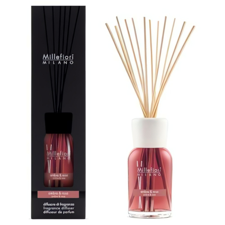 Aroma difuzér Ambra & Rosa Millefiori Milano - 500 ml