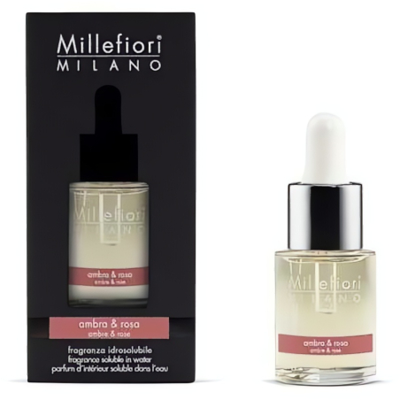 Aroma olej Ambra & Rosa Millefiori Milano - 15 ml