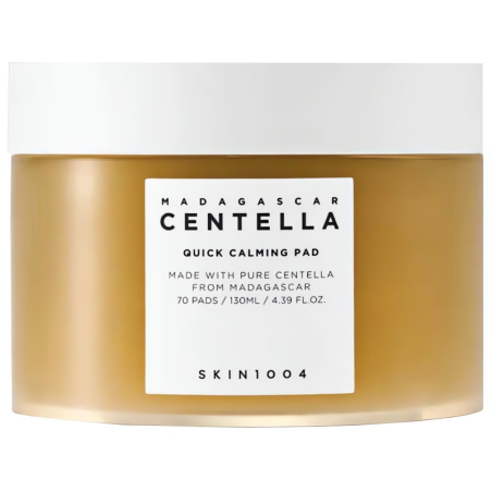 Zklidňující esenciální tonikové polštářky Madagascar Centella (Quick Calming Pad) SKIN1004 - 130 ml