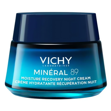 Noční regenerační pleťový krém Mineral 89 (Moisture Recovery Night Cream) Vichy - 50 ml