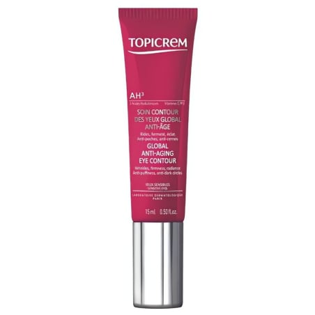 Oční krém proti vráskám AH3 (Global Anti-Aging Eye Contour) Topicrem - 15 ml